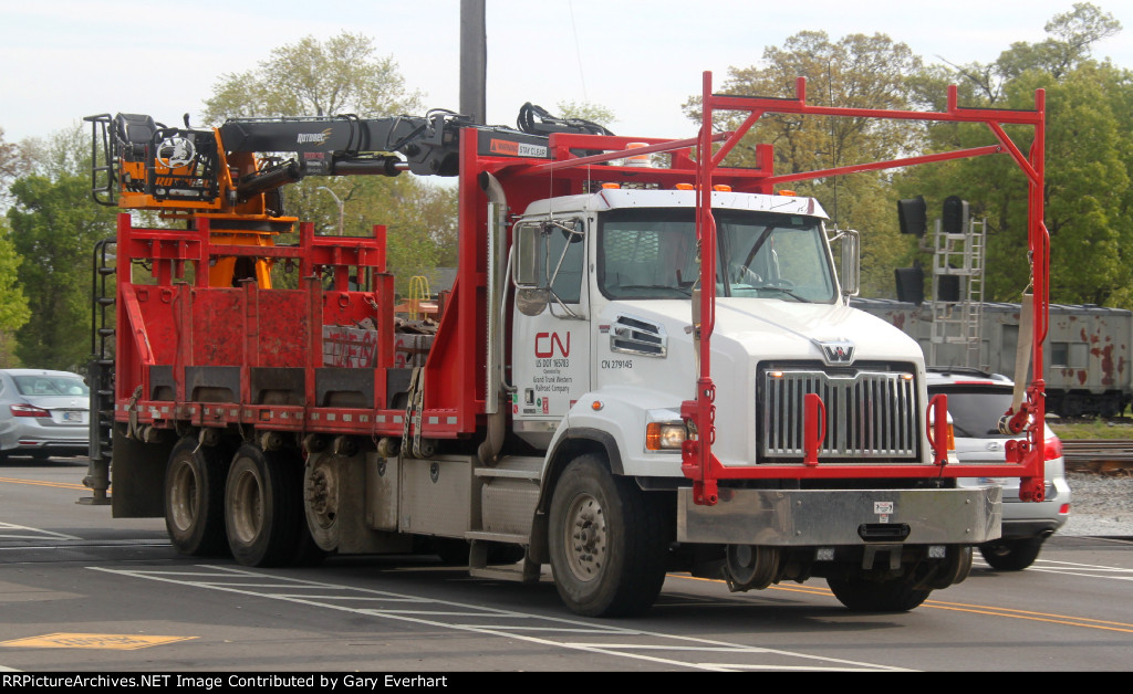 CN Hy-Rail Crane #279145